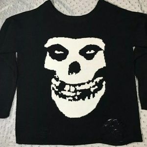 Iron fist misfits oversized sweater